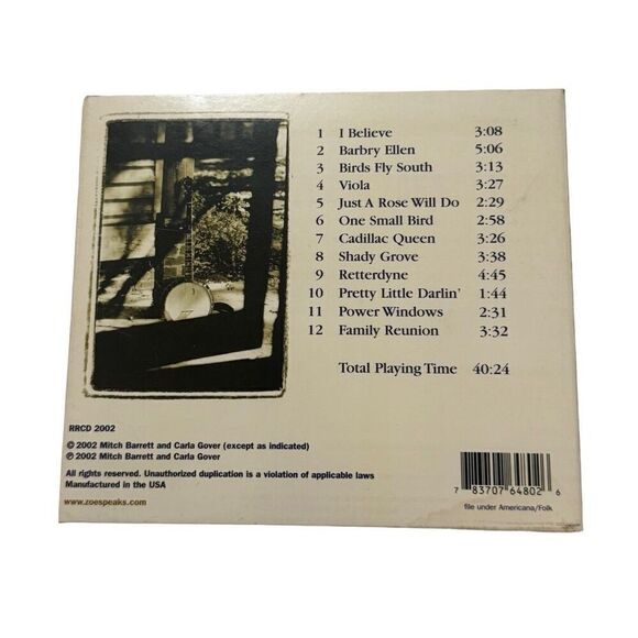 Birds Fly South by Zoe Speaks (CD, 2003) Signed - Picture 3 of 9